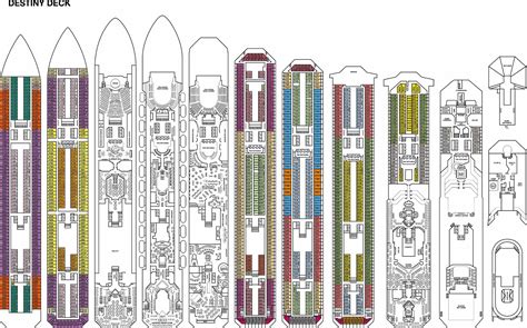 Carnival Destiny Deck Plans page 3