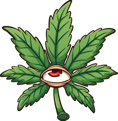 Weed Leaves Cartoon Illustrations, Royalty-Free Vector Graphics & Clip ...