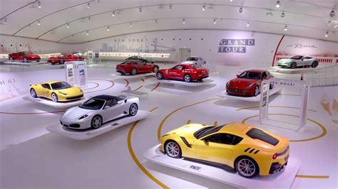 Ferrari Museum Debuts new Exhibit "Grand Tour"