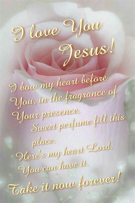 Jesus Love Prayer