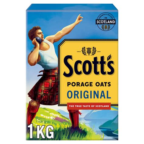 Scott's Porage Original Porridge Oats 1kg | Oats & Porridge | Iceland Foods