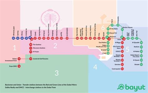 Dubai Metro - A Complete Guide: Map, Timings, Stations & More - MyBayut