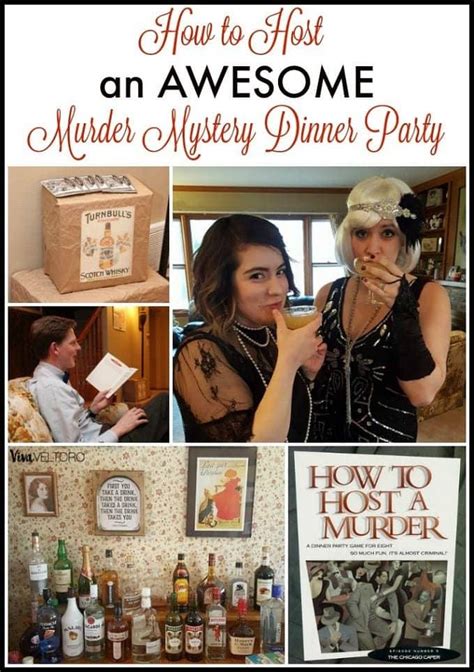 How to Host A Murder Mystery Dinner Party