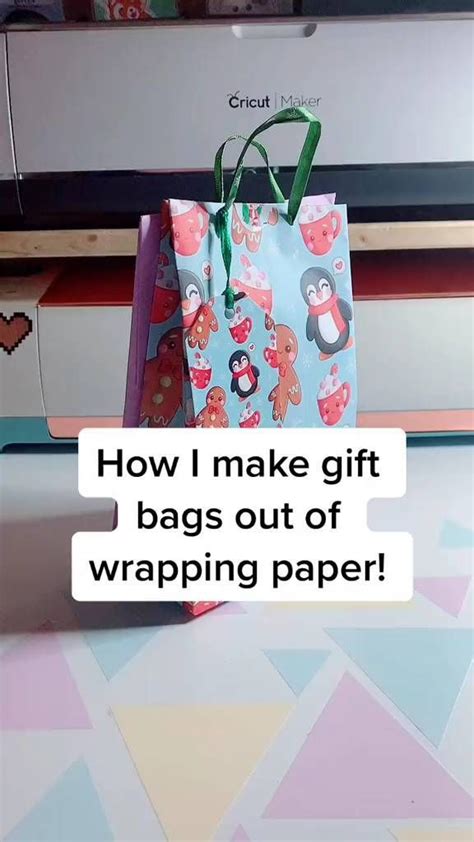 CRAFT ICON on Instagram: "Wrapping Bag Gift wrapping ideas" | Diy gift ...