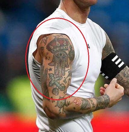 Sergio Ramos' 42 Tattoos & Their Meanings - Body Art Guru