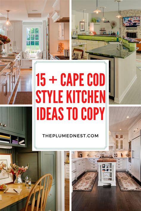 30 + Cape Cod Style Kitchen Ideas to Copy - The Plumed Nest