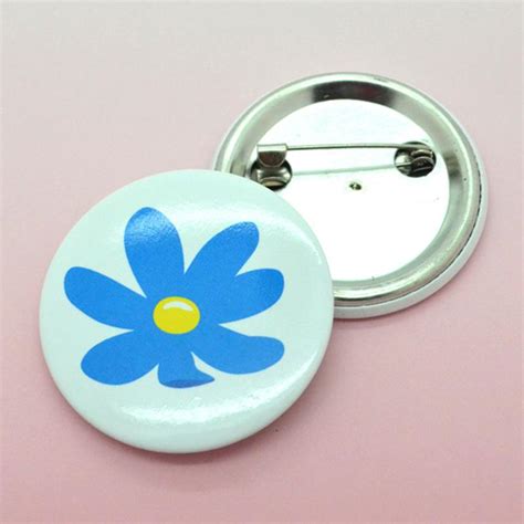 Promotional Custom Blank Tin Enamel Pin Button Badge - Pin Badge