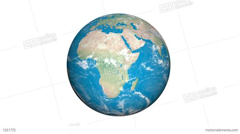 Rotation Of The Earth - 3D Render Stock Animation | 1261772