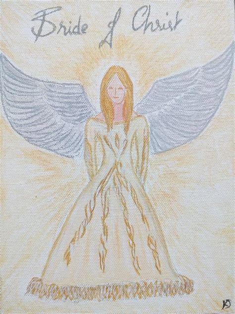 Bride of Christ Painting by Karen Dias | Fine Art America