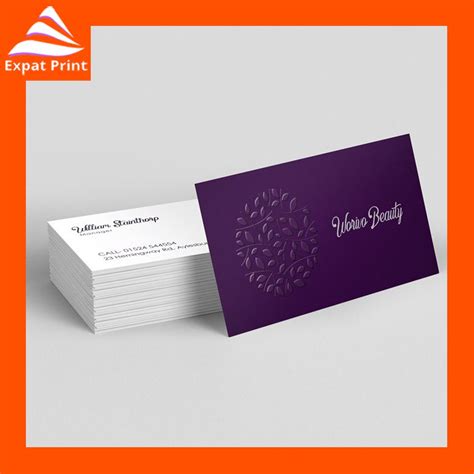 Business Cards Printing (Gloss Finish) - Expat Print