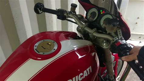 2006 Ducati S2R 1000 Arrow exhaust, full system. (no-cat) - YouTube