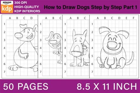 How to Draw Dogs Step by Step Part 1 Graphic by BreakingDots · Creative ...