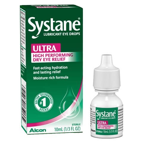 Systane Ultra Dry Eye Care Symptom Relief Eye Drops, 10 ml - Walmart.com