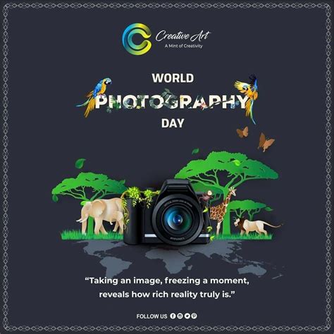 World Photography Day 📸 | World photography day, Photography day ...