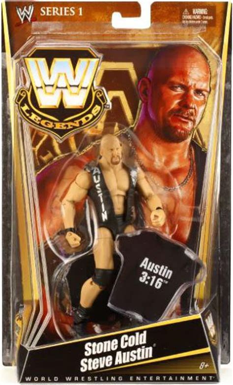 WWE Wrestling Legends Series 1 Stone Cold Steve Austin Action Figure ...