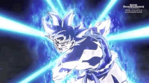 Mastered Ultra Instinct Goku Kamehameha Gif