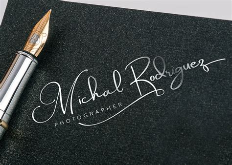 Beautiful Signature Logos for Photographers! on Behance