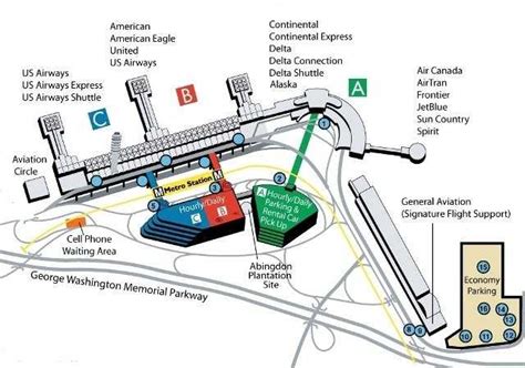 Reagan Airport - DCA Long Term Parking from $9/Day