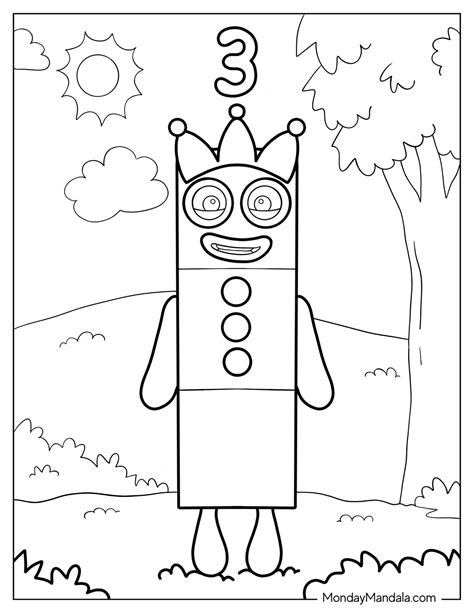 28 Numberblocks Coloring Pages (Free PDF Printables)