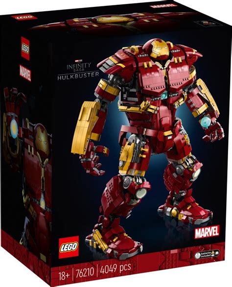 LEGO Marvel reveals 4,000-piece 76210 Iron Man Hulkbuster from the ...