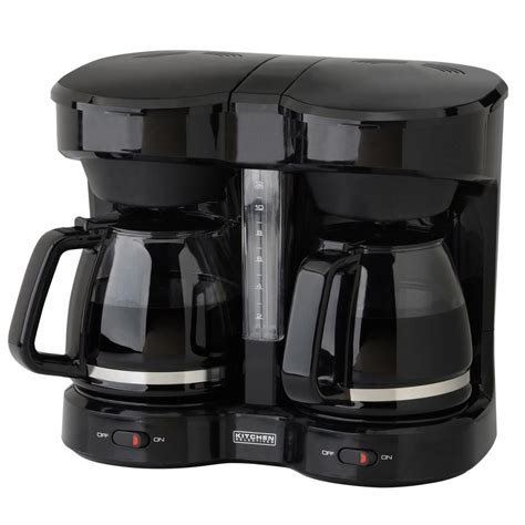 Kitchen Selectives Dual Carafe Coffee Maker-4171 - The Home Depot