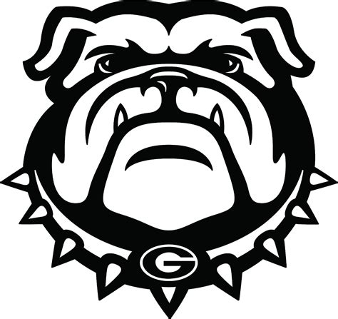 Georgia Bulldogs "Bulldog" | Georgia dawgs, Bulldog tattoo, Georgia ...