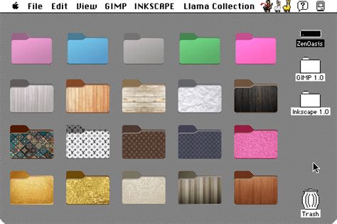 Windows 11 style textured folder icon pack by zenoasis on DeviantArt