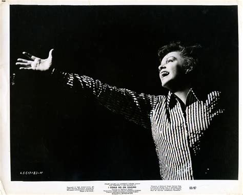 I COULD GO ON SINGING (1963). | Judy garland, Get happy, Singing