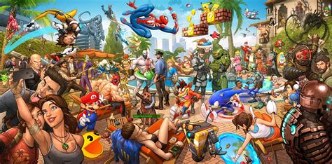 crossovers - Can we identify all the characters in this video game ...