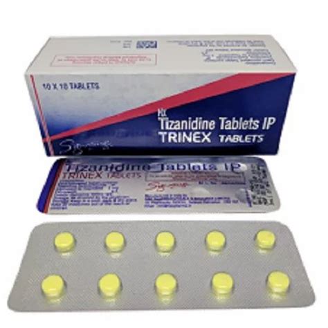 Muscle Relaxant - Tizanidine (Zanaflex) from Bengaluru