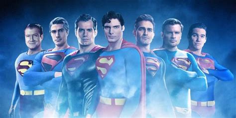 7 Superman Actors Unite For One Epic DC Crossover In Fan Art