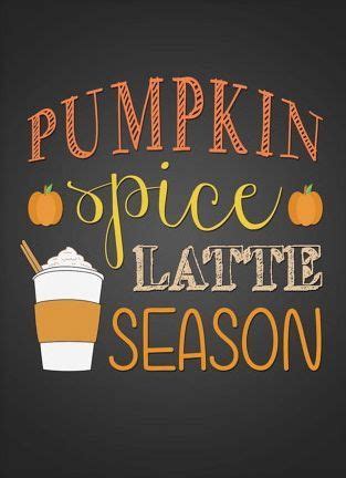 Pumpkin Spice Latte Season Quote Graphic Fall Wallpaper, Halloween ...