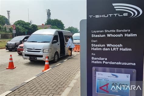 Bandara Halim Perdanakusuma sediakan T-Shuttle ke Stasiun Kereta Cepat ...