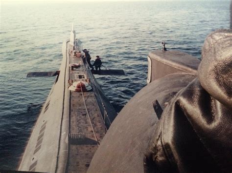 Working on the back of a Foxtrot : r/submarines