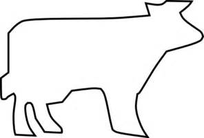 Cow Outline Clip Art at Clker.com - vector clip art online, royalty ...