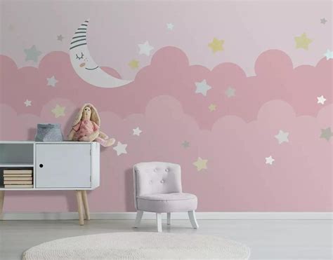 Baby Girl Nursery Wall Murals - Mural Wall