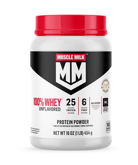 100% WHEY Protein Powder | Muscle Milk©