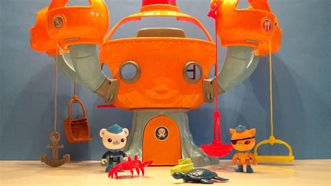 OCTONAUTS OCTOPOD PLAYSET DISNEY JR VIDEO TOY REVIEW WITH BARCACLE AND ...