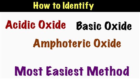 Amphoteric Oxides Identification, Examples, Faq's By Maitri, 50% OFF