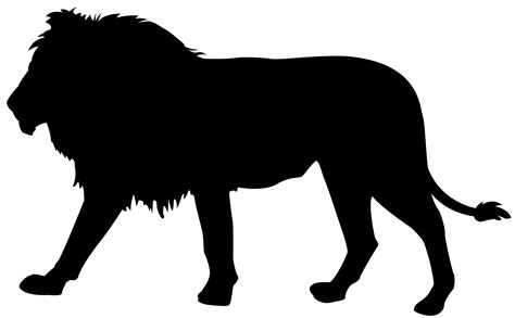 Lion Silhouette Clip art - Lion Silhouette PNG Clip Art Image png ...