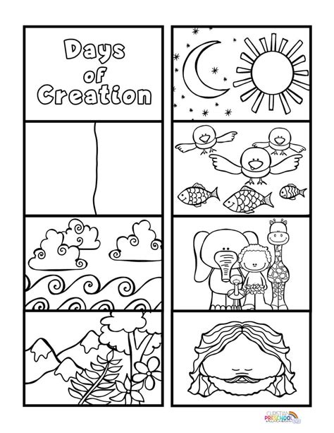 Days Of Creation Printables