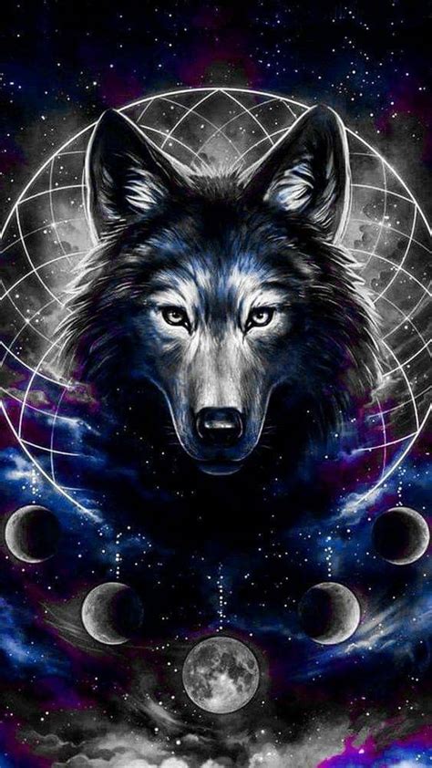 3D iPhone Wallpaper on Twitter: "Cool Wolf Wallpaper for iPhone https ...