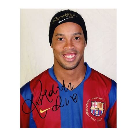 Signed Autograph RONALDINHO - All-Autographes.com