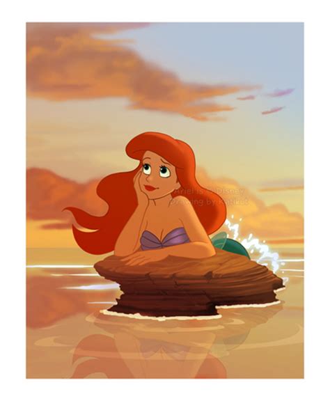 Ariel images Ariel Daydreaming on Her Rock HD wallpaper and background ...