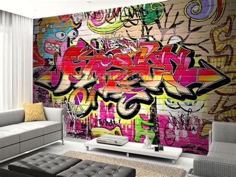 Graffiti In The Interior - 17 Astonishing Ideas For Your Inspiration