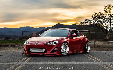 HD wallpaper: red Scion FRS, turbo, subaru, toyota, jdm, tuning, brz ...