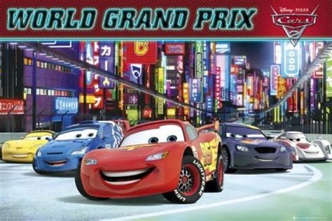 CARS 2 - world grand prix Poster, Affiche | Acheter-le sur Europosters.fr