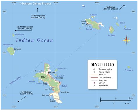 Location Of Seychelles Islands On World Map - Naoma Vernice