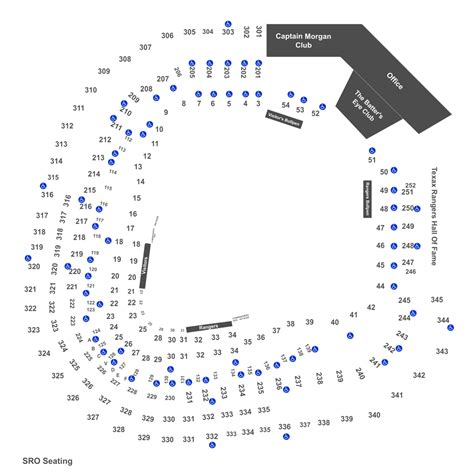 Globe Life Park Parking Map - Maping Resources