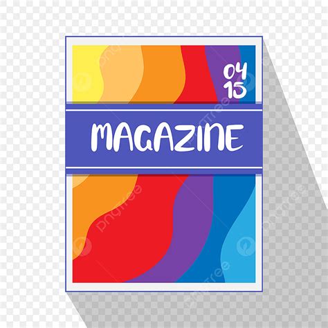 Fashion Magazine Clipart Transparent Background, Fashion Colorful ...